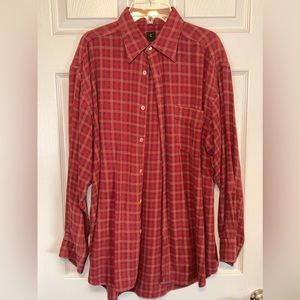 C Coast Men’s Super Soft Flannel button‎ up Large